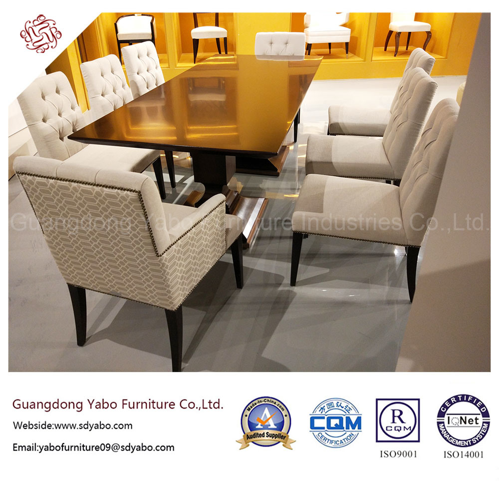 Chinese Restaurant Furniture with Wooden Furniture Set (YB-R-12)