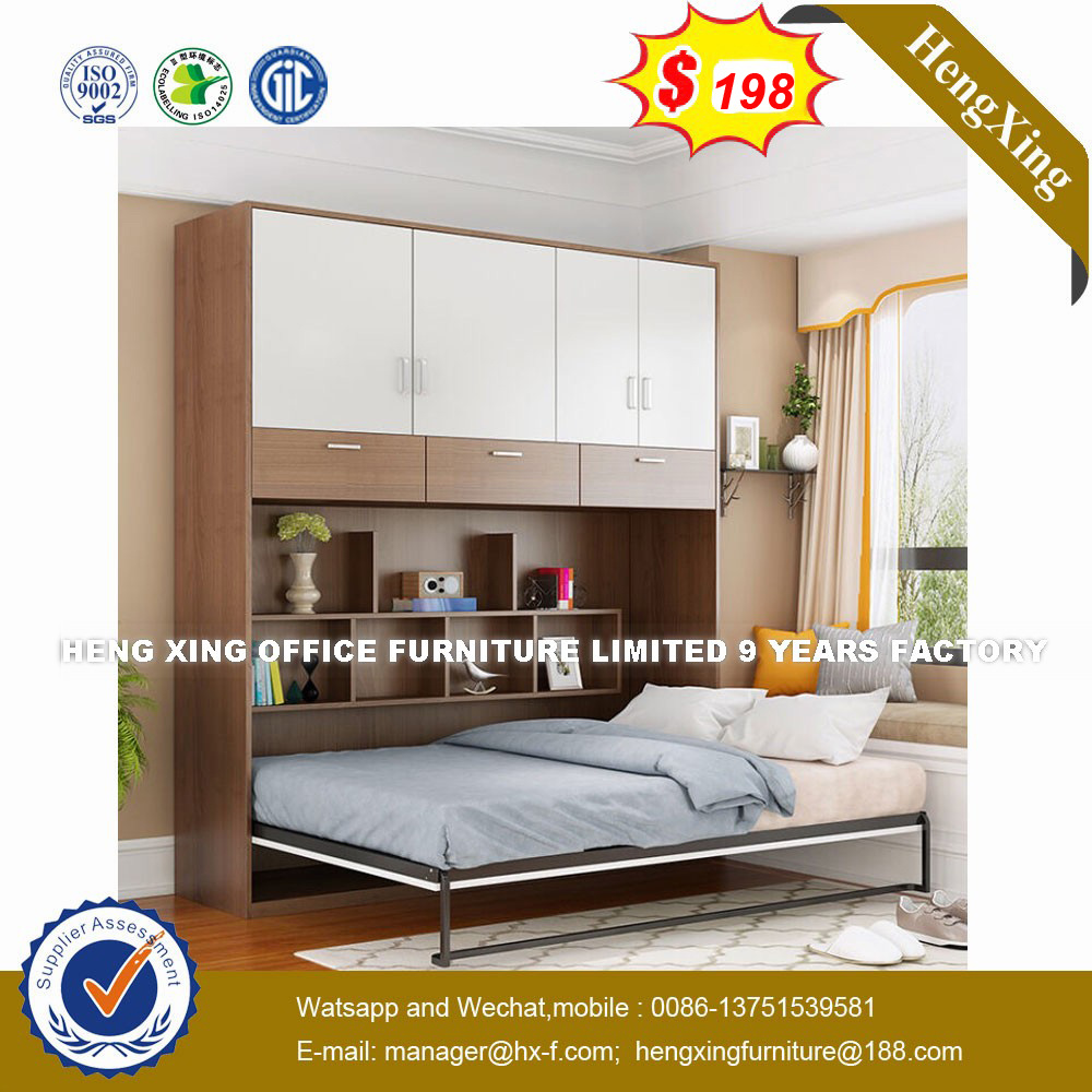 Modern New Designed Bedroom Furniture Wooden Bed (HX-8NR0884)