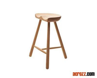 Classic Wood Dining Room Furniture Shoemaker Barstool