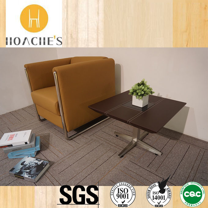 Simple Hot Selling Tea Table with PVC Leather (CA02A)