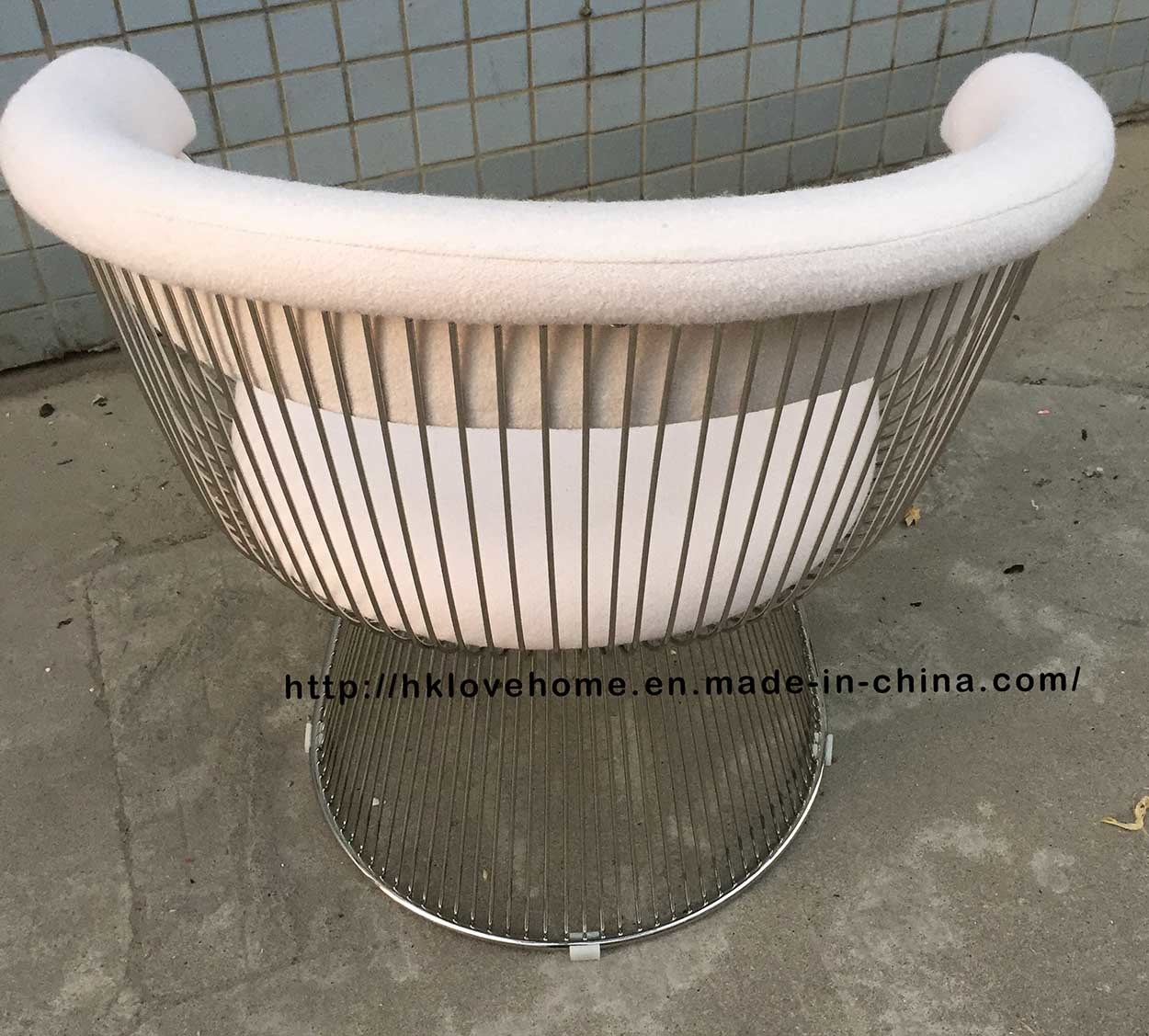 Replica Metal Leisure Outdoor Restaurant Furniture Wire Dining Chair