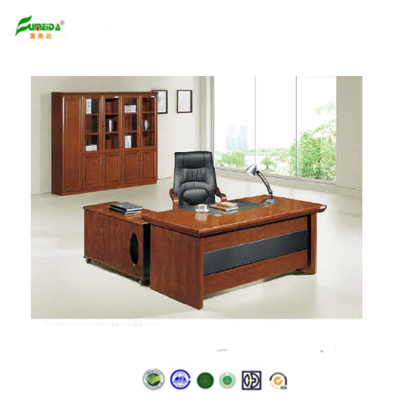 MDF High End Wood Veneer Fashion Office Table