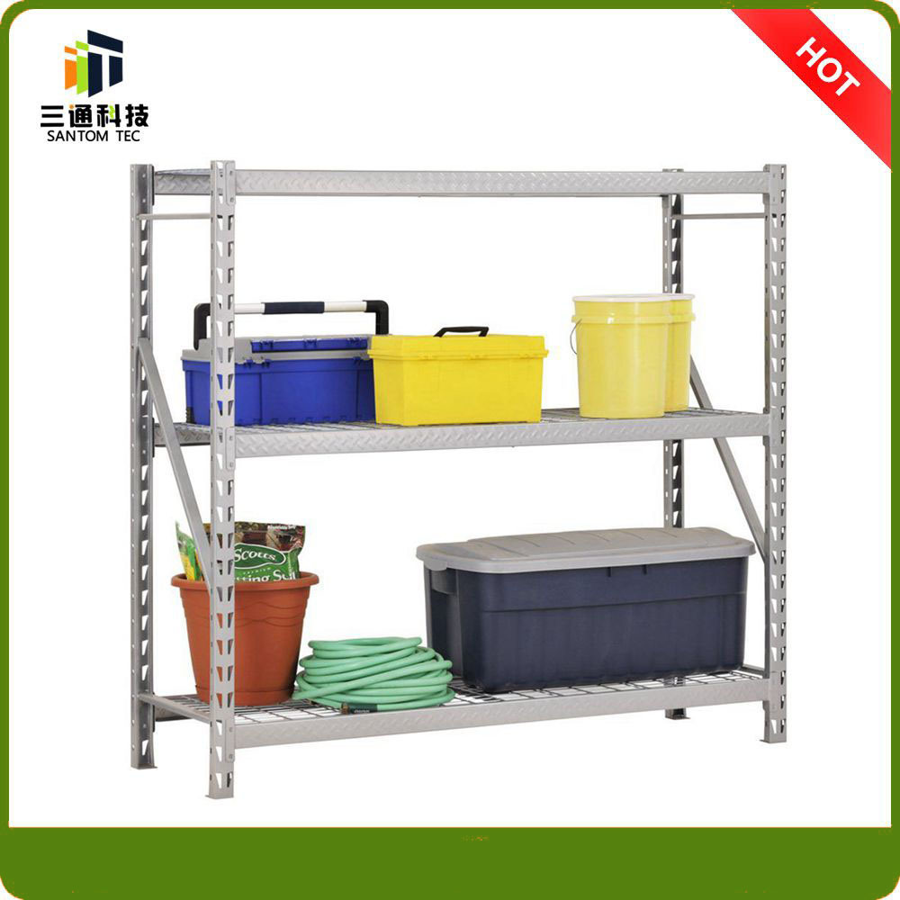 Medium Duty Metal Storage Rack with Powder Coat