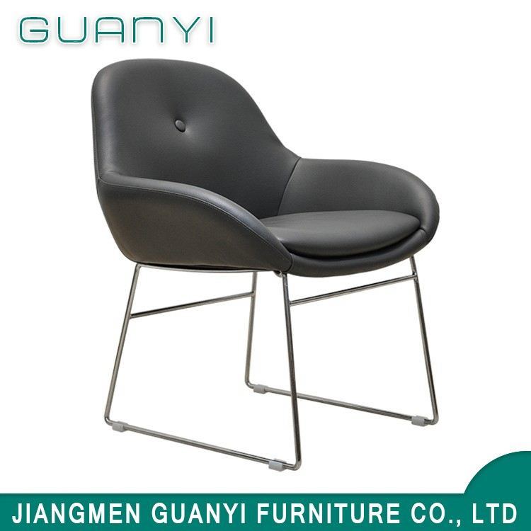 PU Leather Metal Frame Dining Chairs2