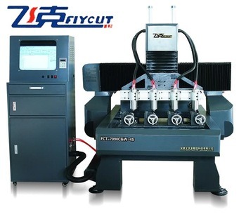 China Factory Supply, 4 Axis CNC Router with Better Price