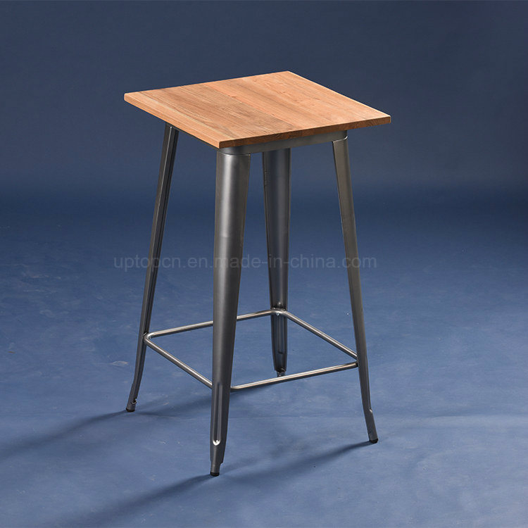 Industrial French Tolix Metal Bar Table and Chair Set (SP-BT701)