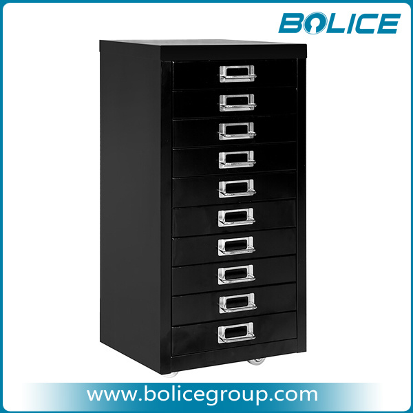 Multi Drawers Metal Movable Filing Cabinet