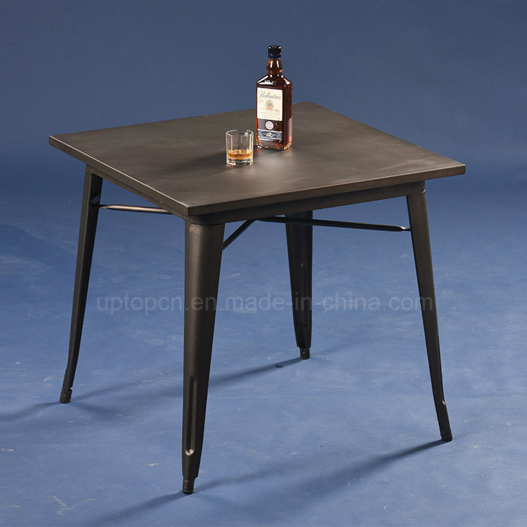 Wholesale Vintage Square Cafe Metal Tolix Table (SP-CT672)