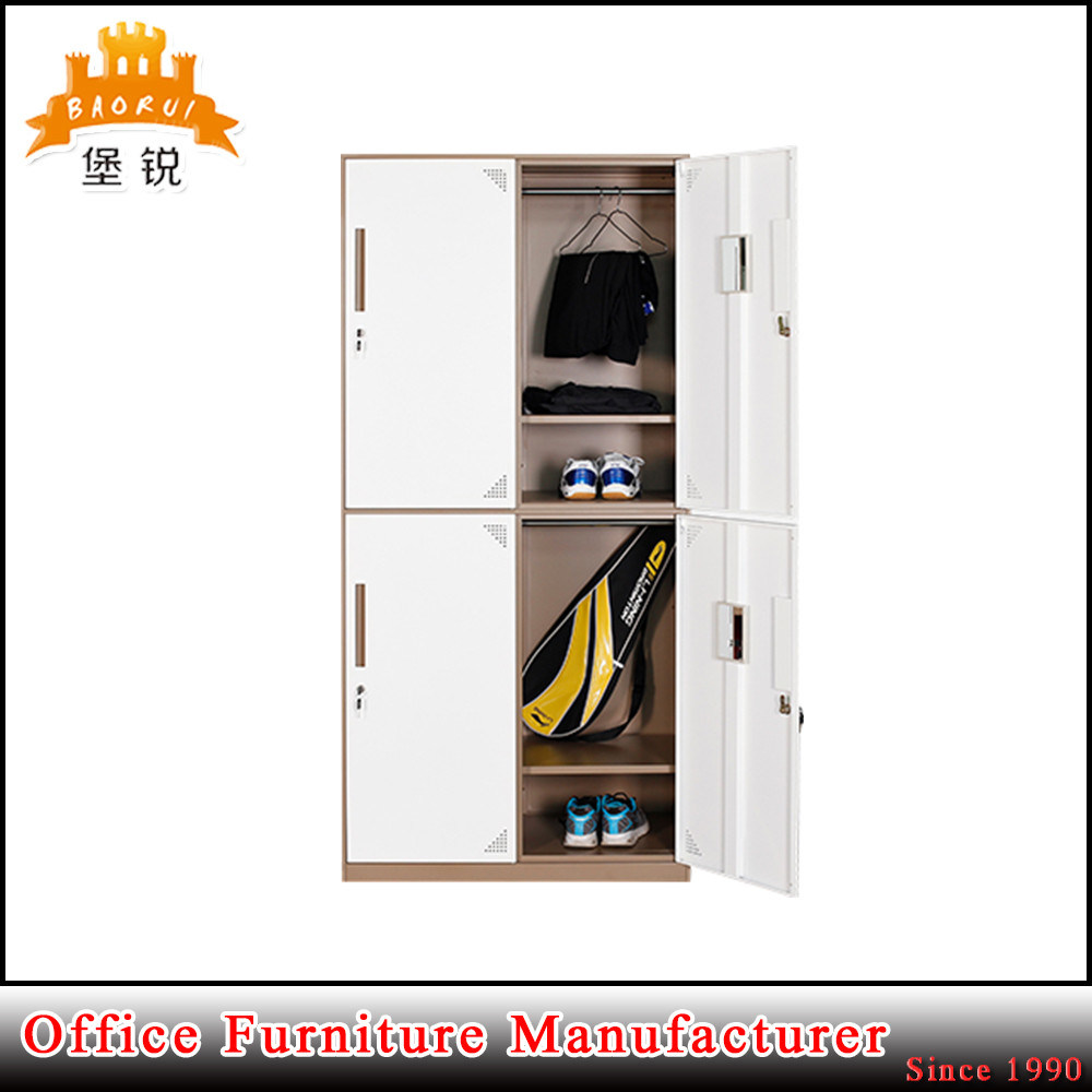 Jas-027 School Office Dormitory Metal Clothing Locker for Wholesale