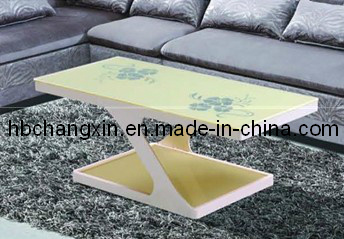 2017 New Modern Design Hot Selling Glass Coffee Table