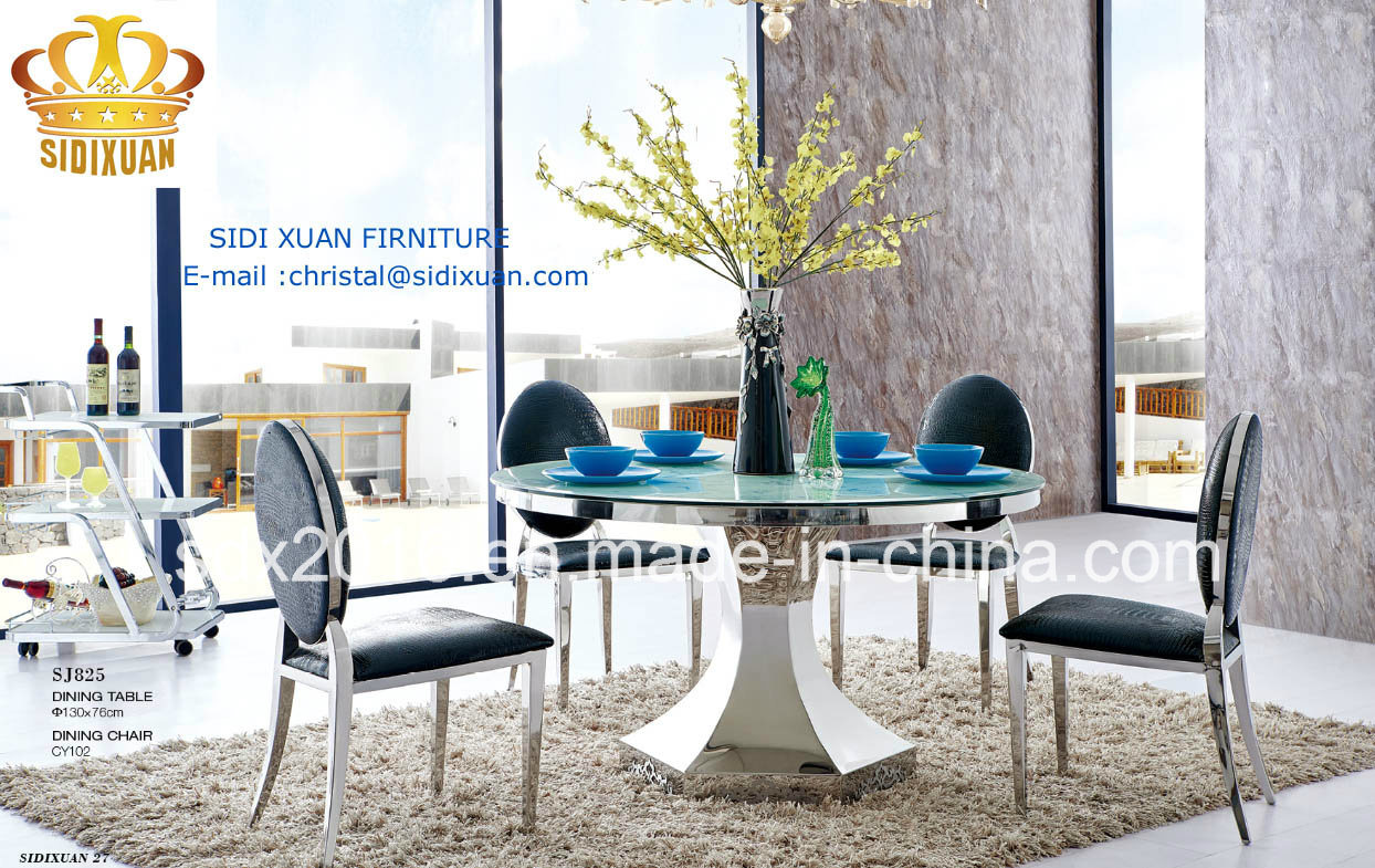 Living Room Set, Glass Dining Table and Chair