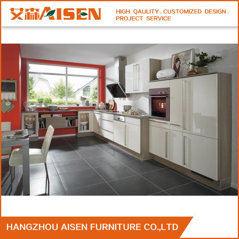 Australia High Gloss Finish Kitchen Cabinet From China