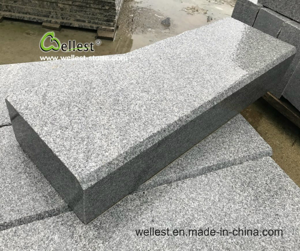 Popular G633 Azul Grey Granite Kerstone for Garden/Road/Park/Walkway