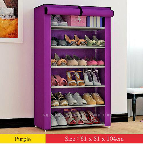 Shoe Cabinet Shoes Racks Storage Large Capacity Home Furniture DIY Simple Portable Shoe Rack (FS-08D) 2018