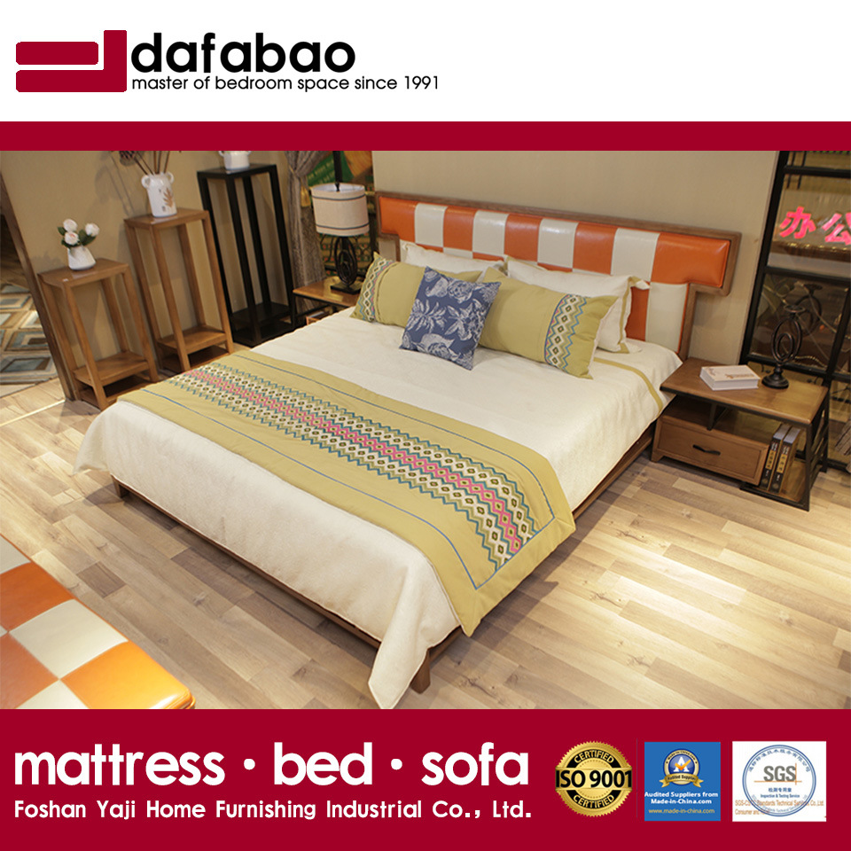 Hot Sale Soft Comfortable Solid Wood Bed (CH-625)