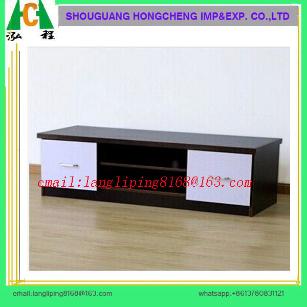 White Black High Gloss Modern TV Cabinet