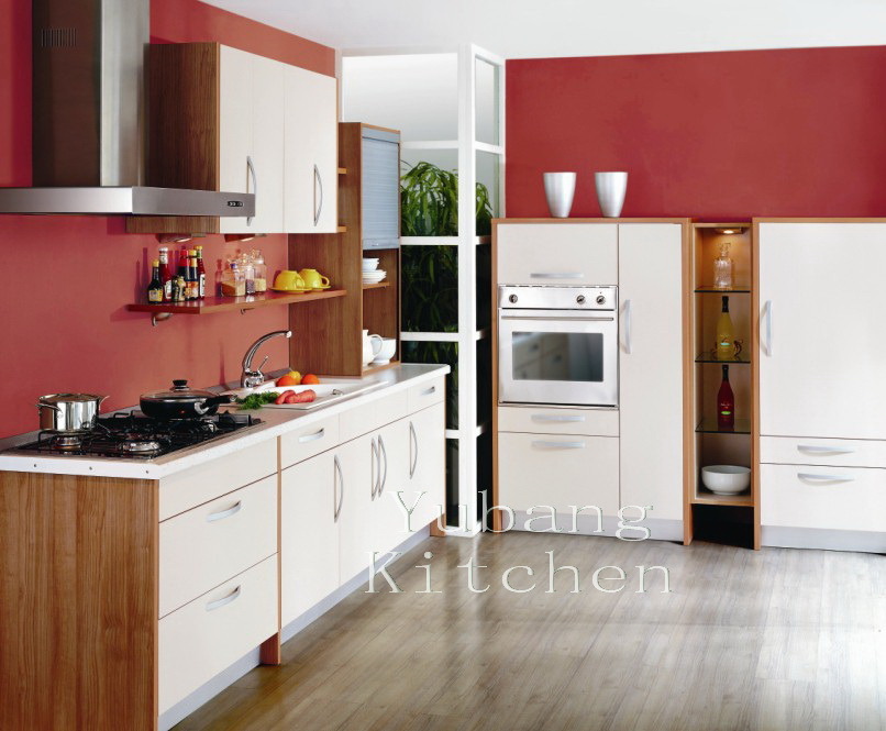 Baked Paint Kitchen Cabinet (M-L64)