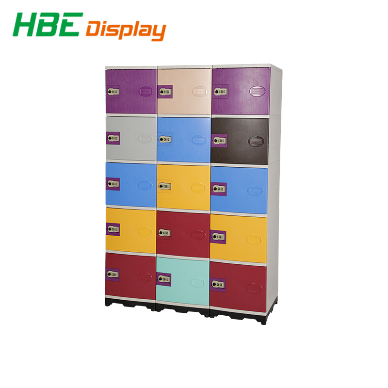 Gym ABS Plastic PVC Lockers