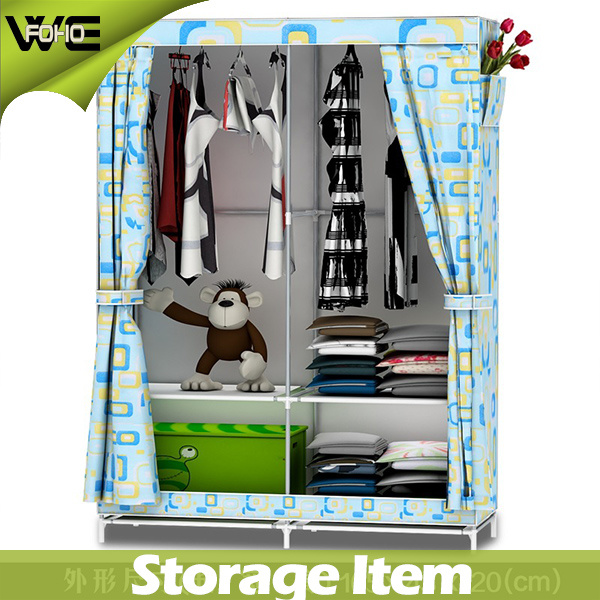 Bedroom Furniture Discount Portable Non-Woven Fabric Wardrobe