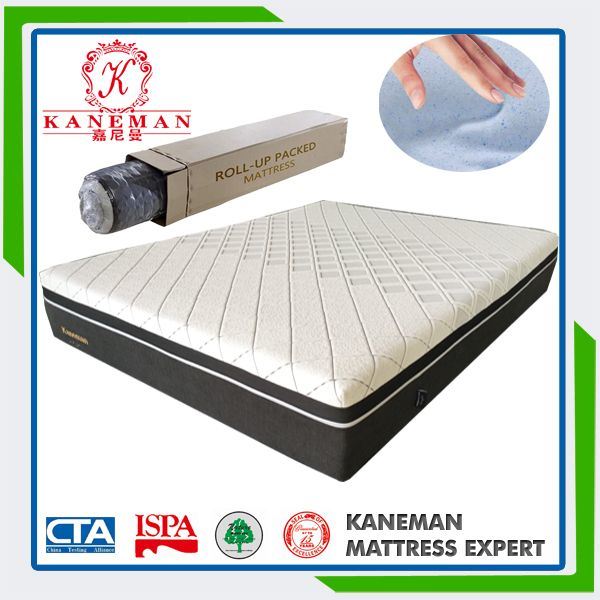 12inch Palm Oil Foam Mattress Compress Roll in a Box