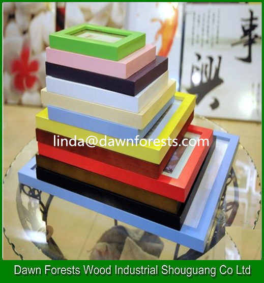 Wholesale Wooden/MDF Picture Frame Home Decor 6/7-Inch Photo Frames