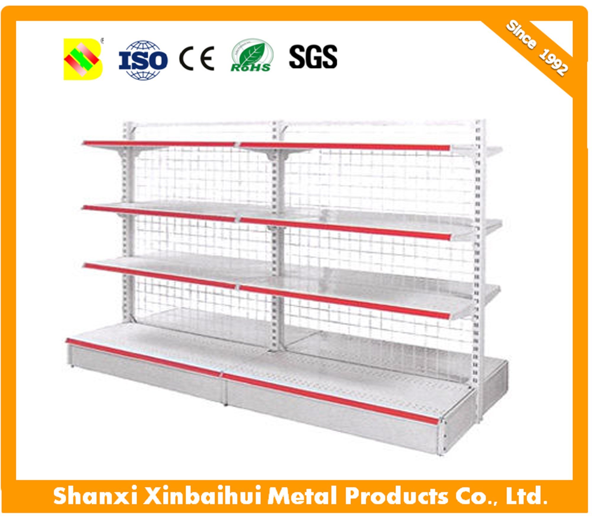 Gondola Supermarket Shelf All Can Be Customized.