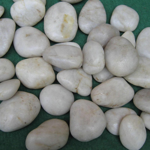 Nanjing Factory Polished White Pebbles