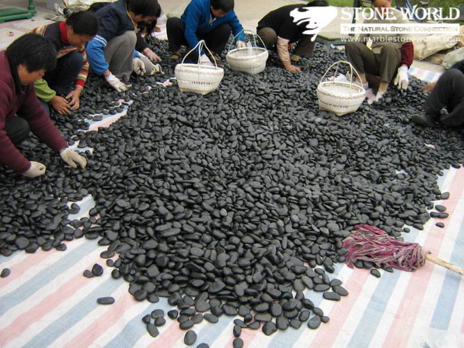 Polished Pebble Stone, Cobble Stone for Decoration, Home