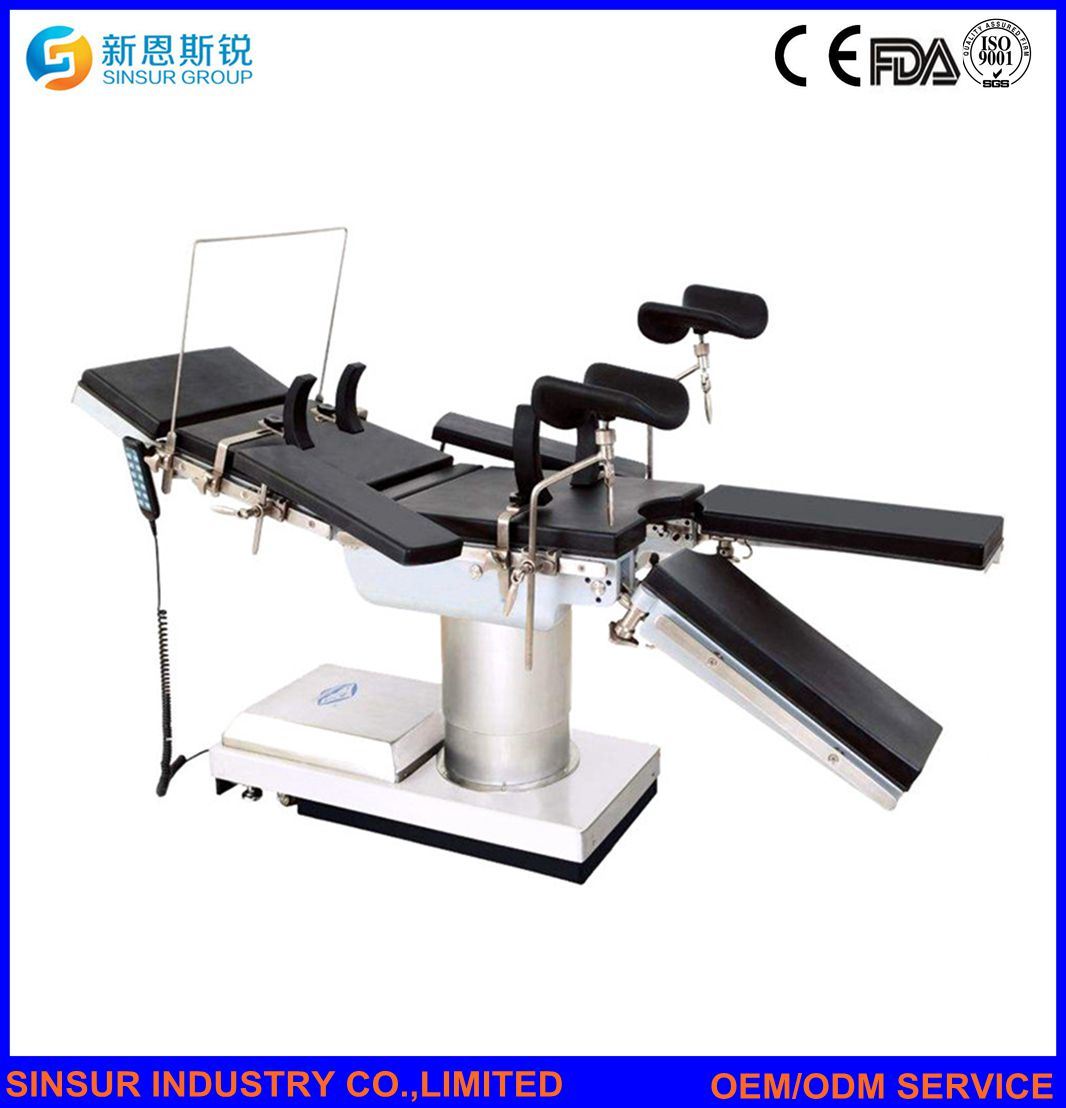 2018 Medical Equipment Fluoroscopic Electric Hospital Surgical Operating Table Price