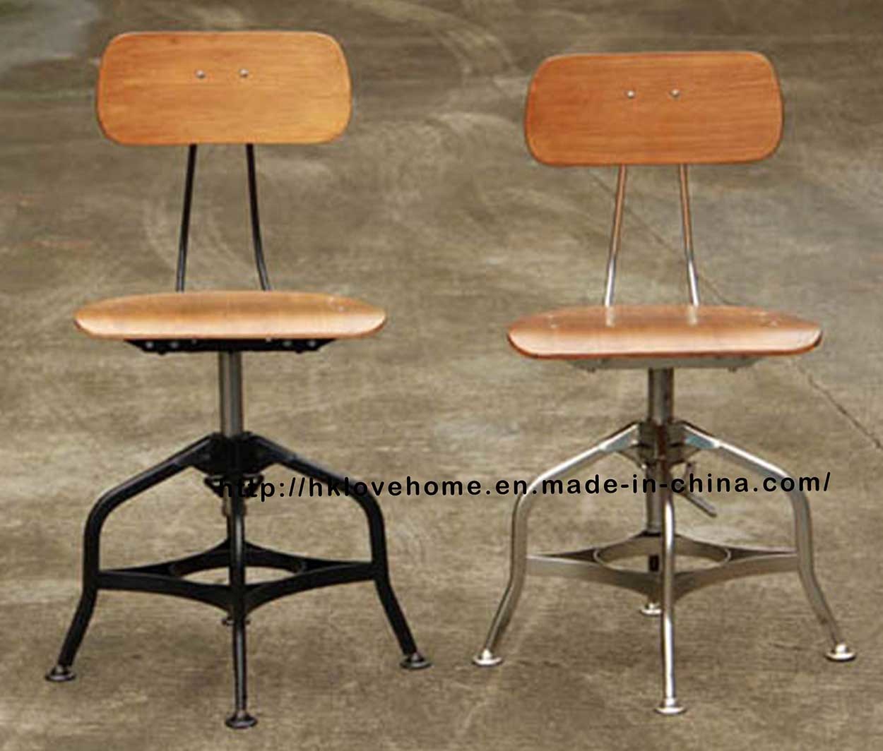 Industrial Classic Toledo Metal Bar Stools Dining Restaurant Garden Chairs