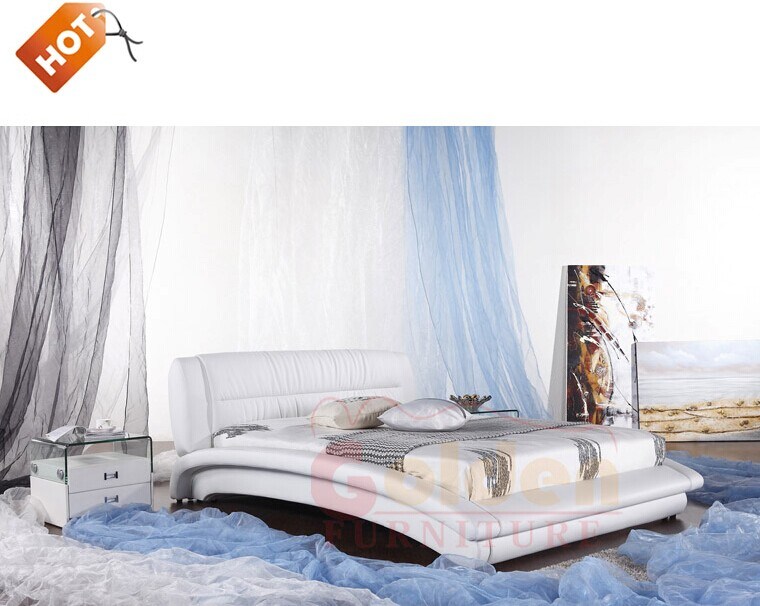 Contemporary High Headboard Hotel Bed