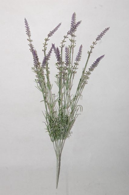 PE Frosted Lavender Artificial Plant for Home Decoration (49153)