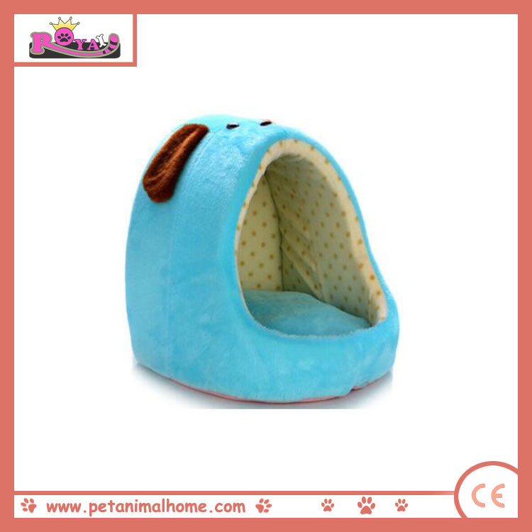 Cartoon Puppy Pet Bed in Blue