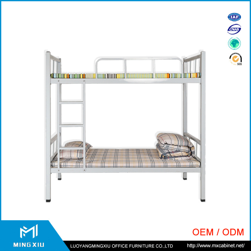 Luoyang Mingxiu Heavy Duty Adult Double Metal Bunk Bed for School and Military