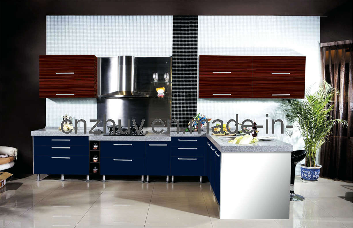 Modular Kitchen Cabinet of UV High Glossy Board (ZH-3939)