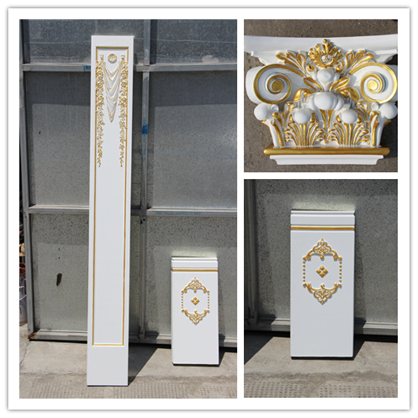 Polyurethane Roman Column/Pillar PU Decoration Hn-8802