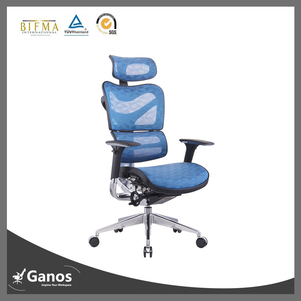 Swivel Style Tall Adjustable Office Chair Without Headrest