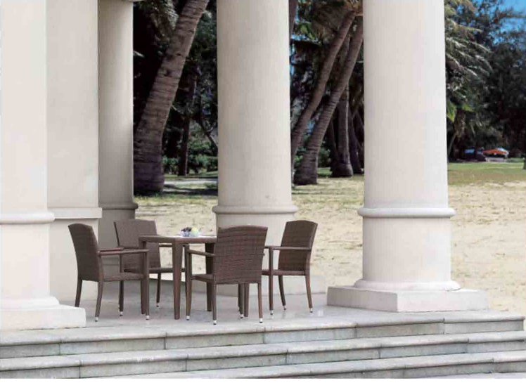 Outdoor Garden Furniture Rattan Chair Rattan Table