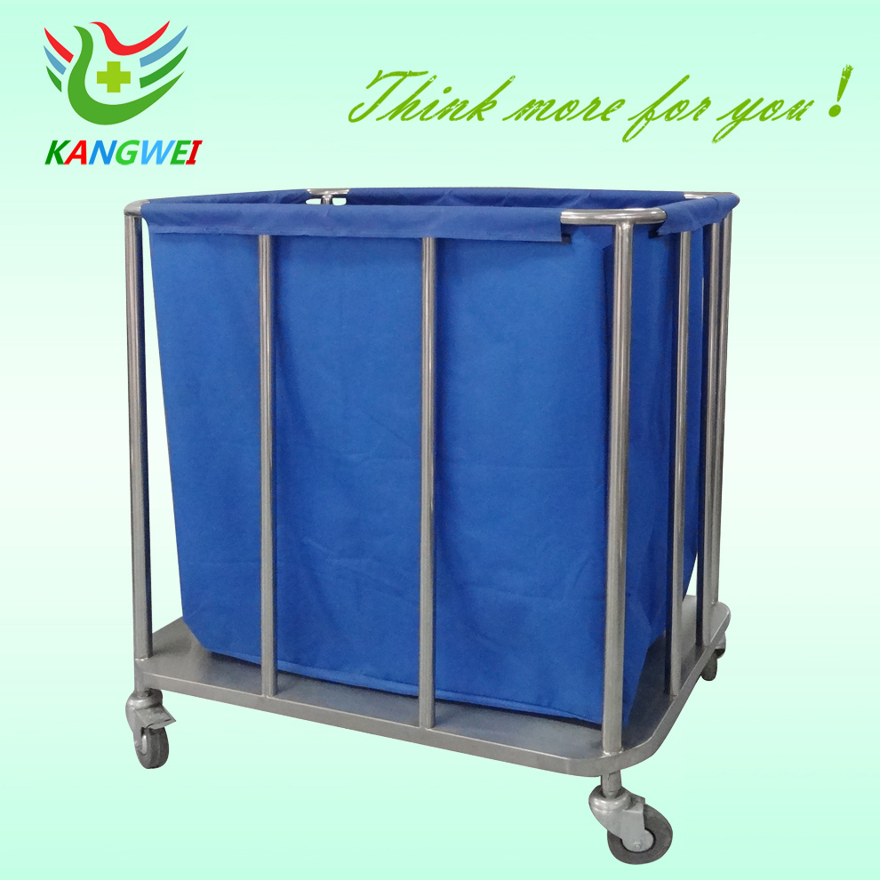 Medicine Instrument Trolley for Dirty Article Hospital furniture (SLV-C4026)