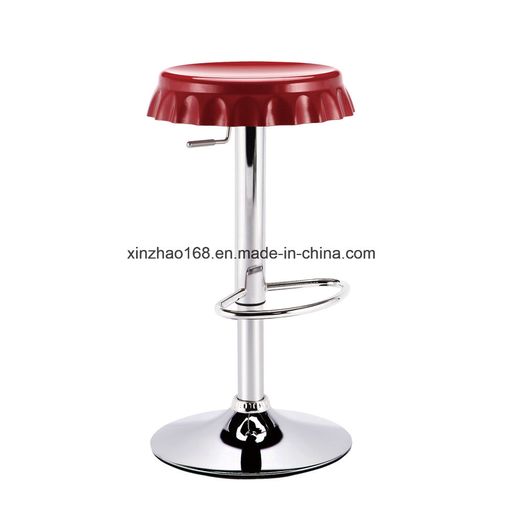 Industrial Style ABS Chromed Base Bar Stool/Bar Chair