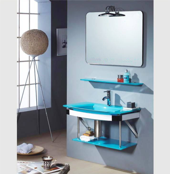 Modern Glass Basin/Small Wash Basin/Wash Sink (TH80200)