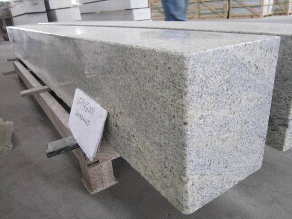 New Natural China Kashmir White Granite Road Edge Stone