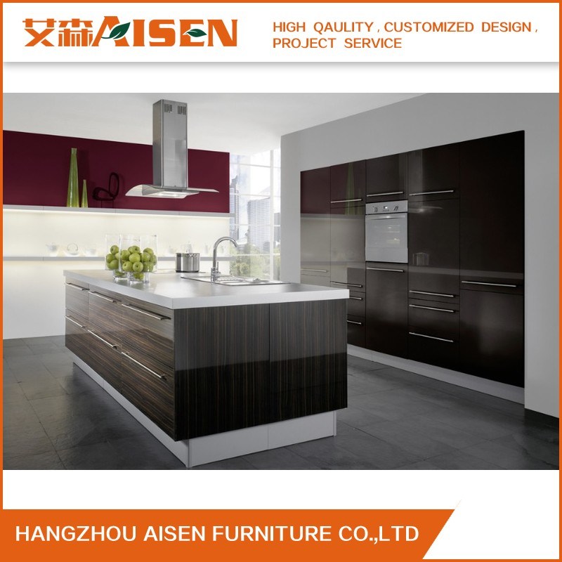 Modern Kitchen Furniture Wholesale Custom Melamine Kitchen Cabinet