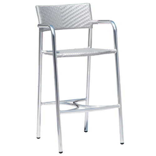 Aluminum Wicker Bar Stool (AB-06013)