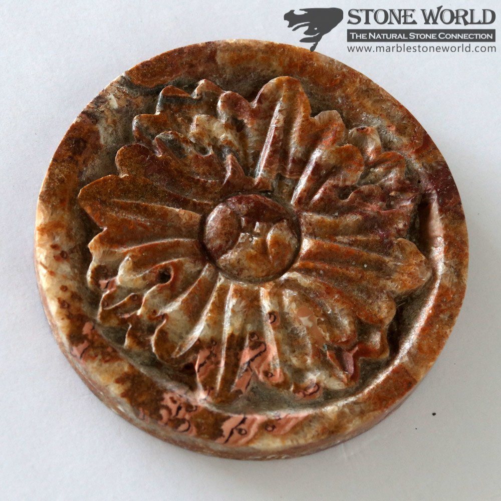 Brown Marble Carving for Home Decoration/Art Collection (SC-007)