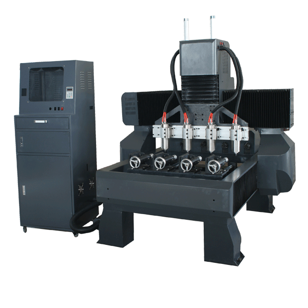 Mini Flat Engraving Machine, 4 Heads CNC Machine