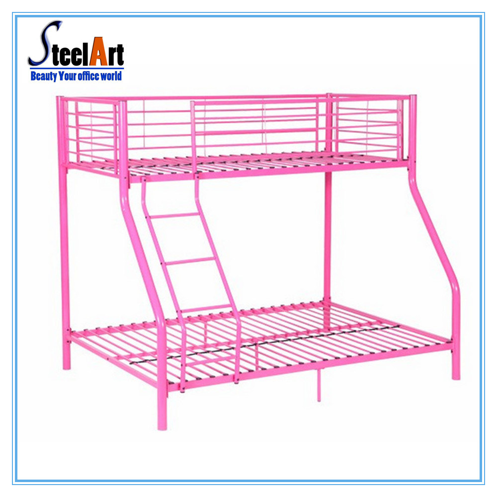 Knock Down Children Double Bed Metal Bunk Bed