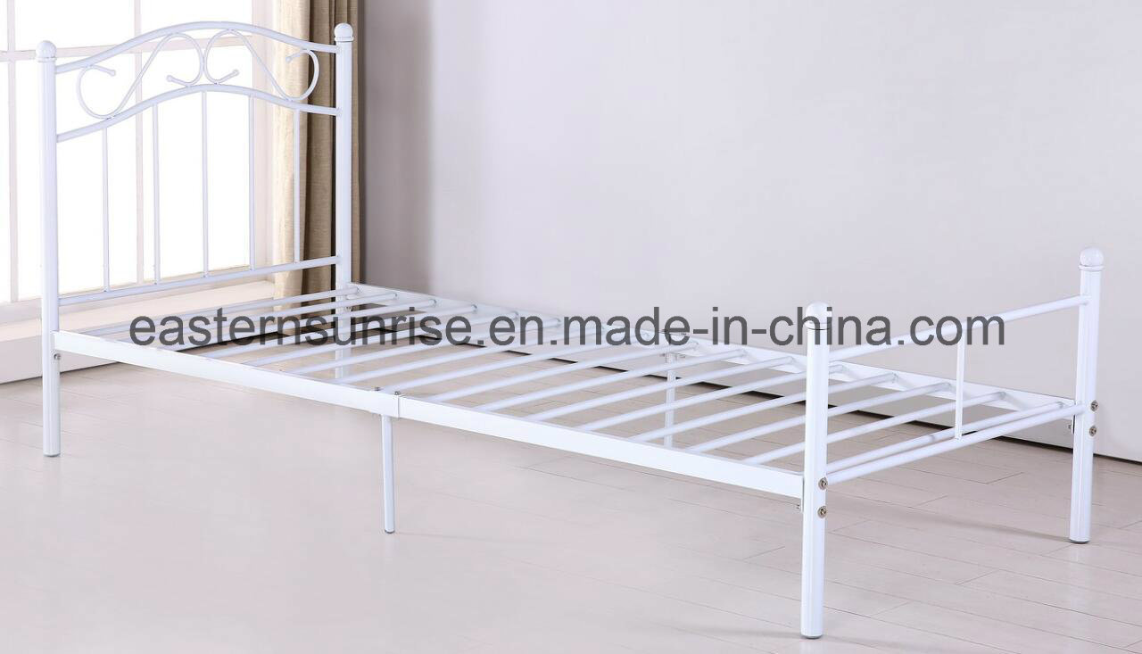 Hot Sale Economical Metal School Military Worker Steel Single Bed