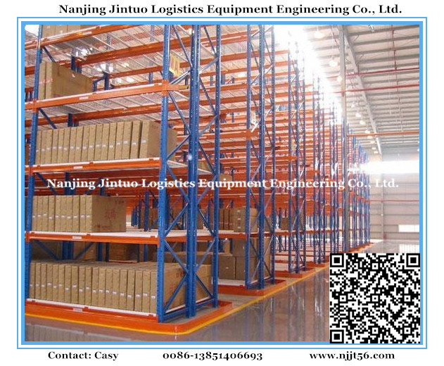 Steel Drive in Pallet Shelving for Warehouse Storage Solution