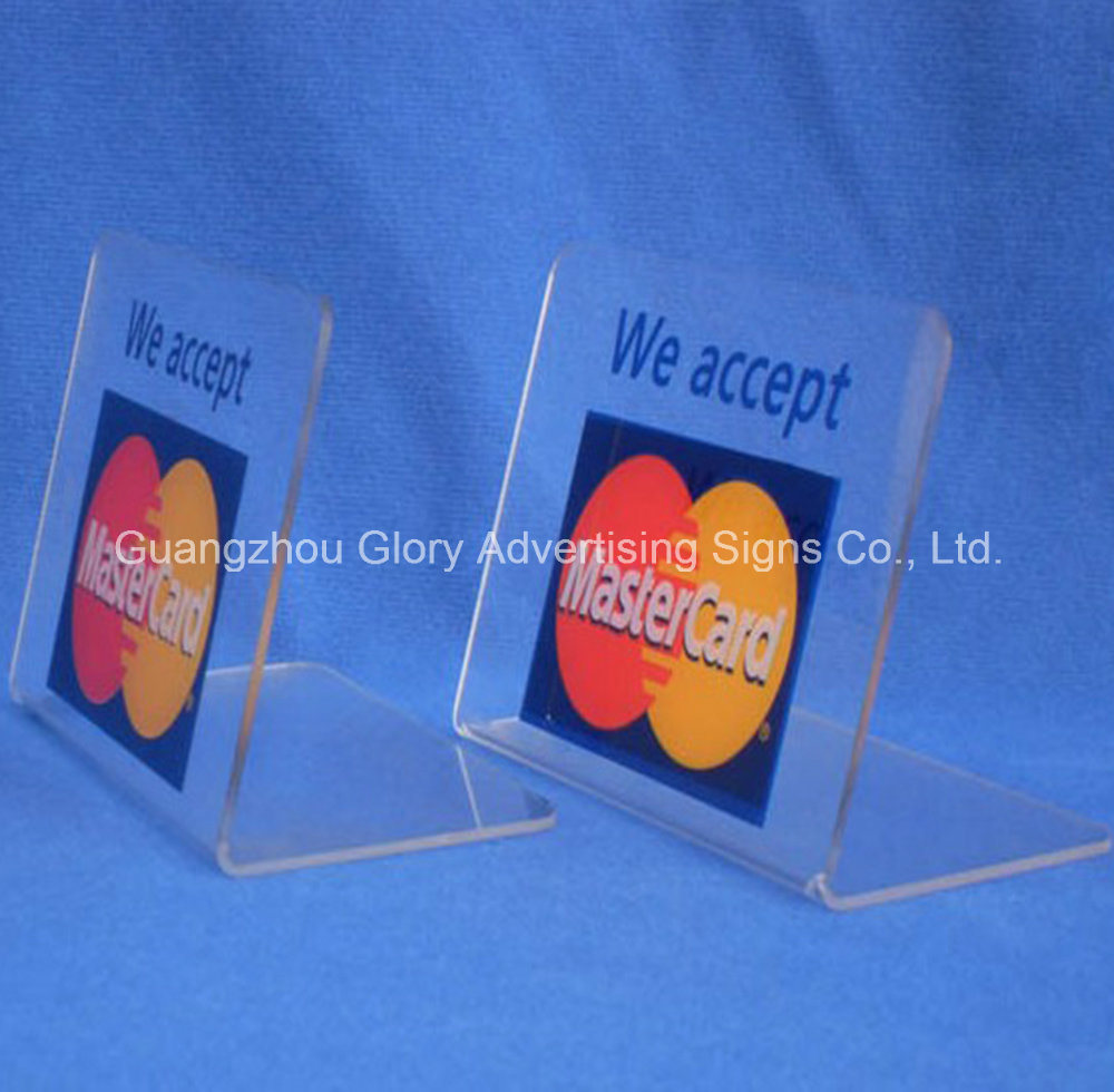 Plastic Acrylic Holder/Acrylic Brochure Holder/Acrylic Menu Holder